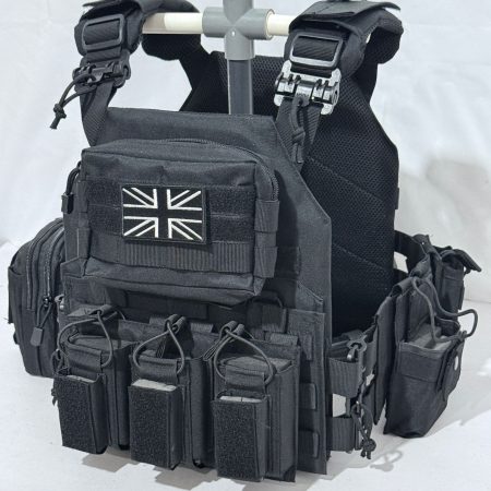 A20 Quick Release Tactical Vest with Triple-Level Gear Setup for Outdoor Training