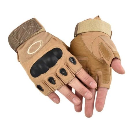 G01 Half-Finger Tactical Riding Gloves with Hard Knuckle Protection