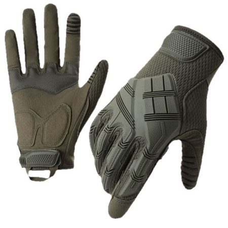 G06 Full-Finger Touchscreen Tactical Gloves with Non-Slip Palm and Impact Protection