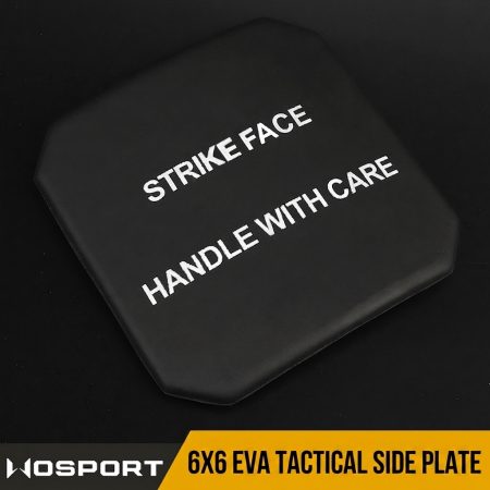 BU03 EVA Tactical Side Plate Insert Set 6x6 Inch - Lightweight Shockproof Vest Padding