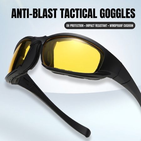 GL18 Impact-Resistant Outdoor Tactical Sports Goggles with Sponge Seal
