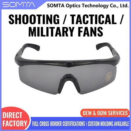 GL28 Tactical Shooting Goggles with Interchangeable PC Lenses