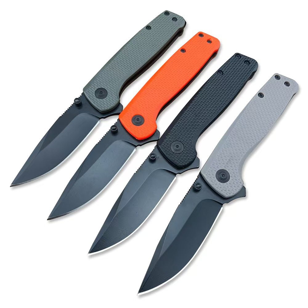 K64 Multi-Functional Outdoor Folding Knife – Ultra-Lightweight 100g EDC with Non-Slip Nylon Fiber Handle