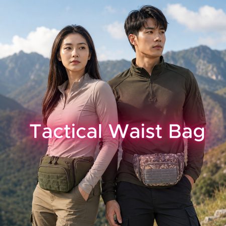 BG07 Tactical Waist Bag – Compact Outdoor Utility Belt Bag for Cycling, Travel, and EDC
