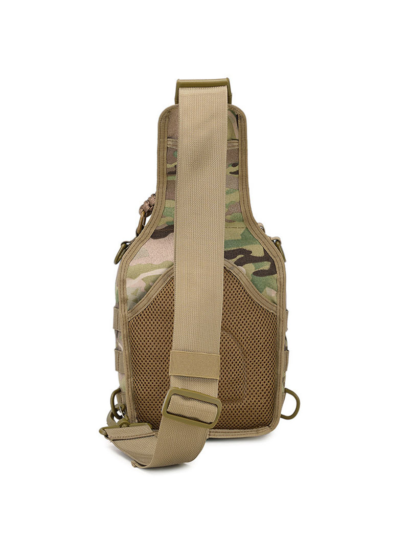 BG10 Tactical Sling Chest Bag – Compact Outdoor Crossbody Pack with Multi-Pocket Storage - Image 2