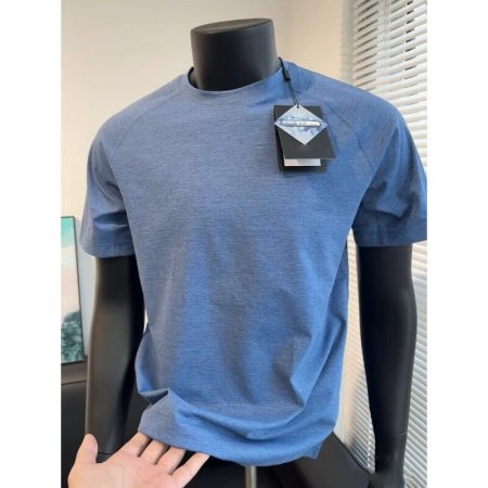 TSS21 Quick-Dry Outdoor Sports T-Shirt – Lightweight Solid Color Ice-Silk Style Fitness Tee