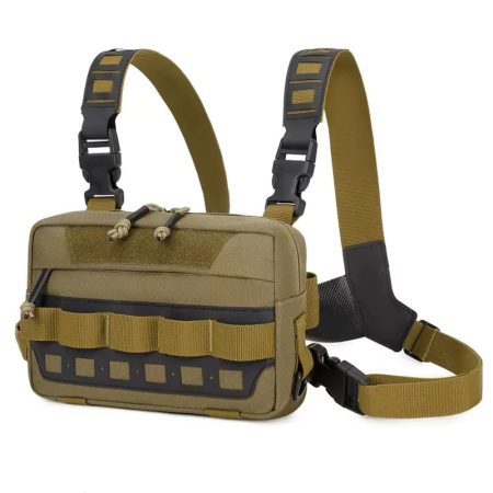 BG05 Tactical Hiking Chest Bag - Lightweight Crossbody Sling Pack for Travel and Outdoor Use