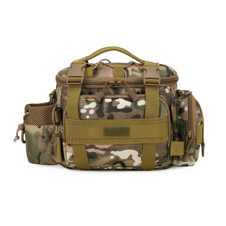 BG21 Multifunctional Fishing Tackle Crossbody Bag – Tactical Waist and Shoulder Storage Bag