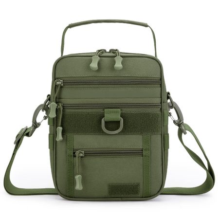 BG27 Large-Capacity Tactical Commuter Crossbody Bag – Water-Resistant Outdoor Shoulder Bag with Multi-Layer Storage