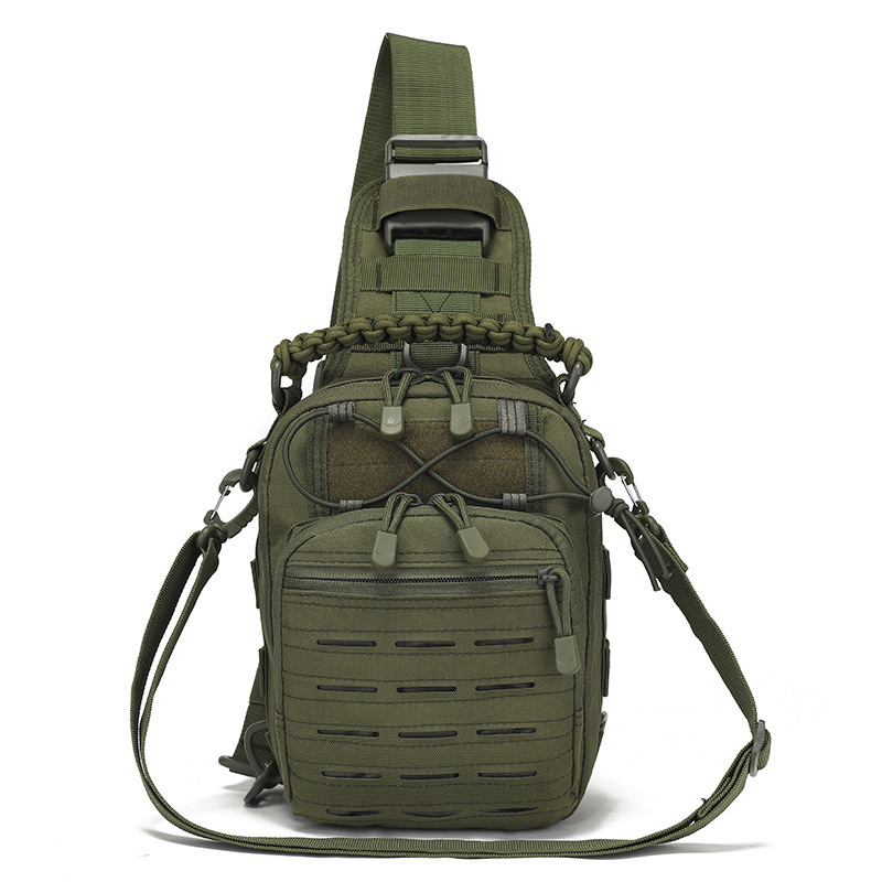 BG34 Tactical One-Shoulder Chest Bag – Compact Outdoor Crossbody Sling Bag - Image 2