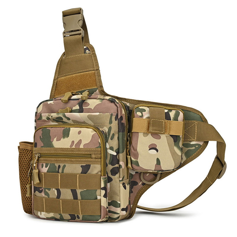 BG38 Large-Capacity Tactical Chest Bag – Lightweight Outdoor Crossbody Sling Bag