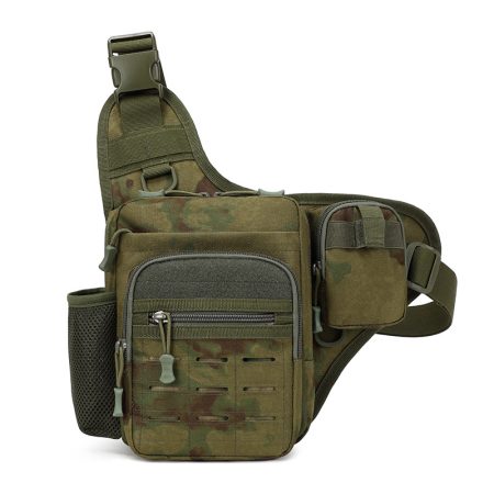 BG39 Lightweight Outdoor Crossbody Shoulder Bag – Water-Repellent Utility Bag with Multi-Compartment Storage