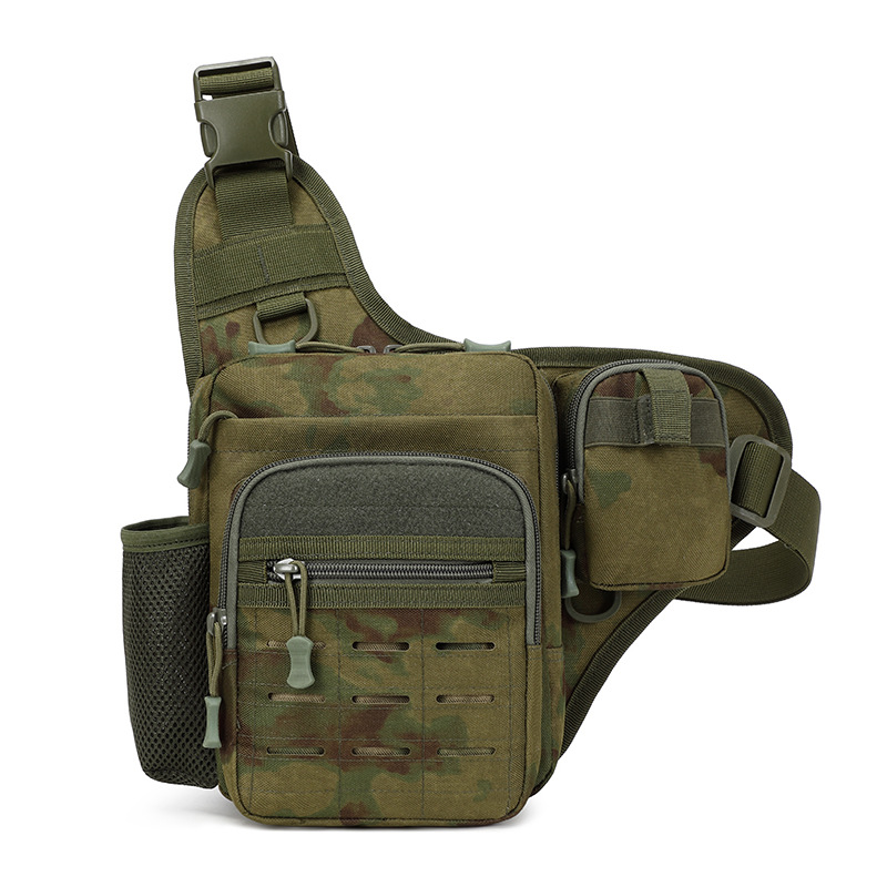 BG39 Lightweight Outdoor Crossbody Shoulder Bag – Water-Repellent Utility Bag with Multi-Compartment Storage