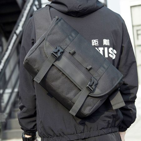 BG43 Messenger Shoulder Bag – Large Capacity Casual Crossbody Bag for Daily Carry and Travel