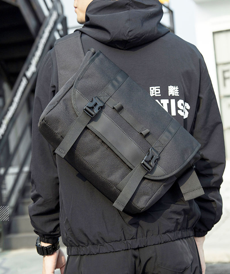 BG43 Messenger Shoulder Bag – Large Capacity Casual Crossbody Bag for Daily Carry and Travel