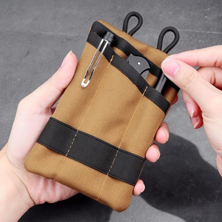 BG47 Mini EDC Pouch – Compact Outdoor Coin and Tool Storage Sleeve