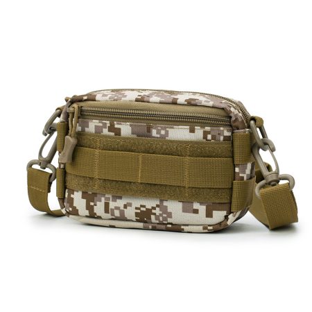 BG54 Compact MOLLE Crossbody Bag – Small Everyday Commuter Shoulder Bag with Multi-Pocket Storage
