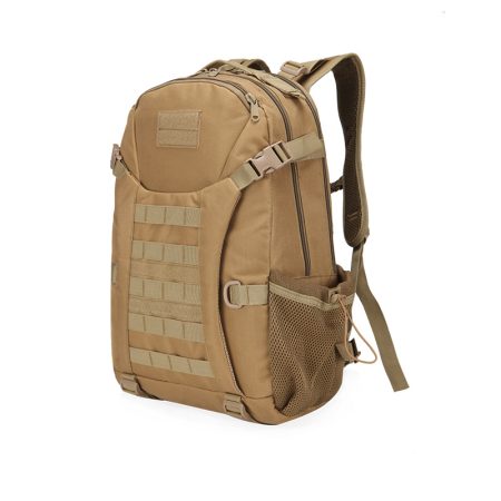 BP07 Tactical Oxford Outdoor Backpack with MOLLE Webbing and Multi-Compartment Storage