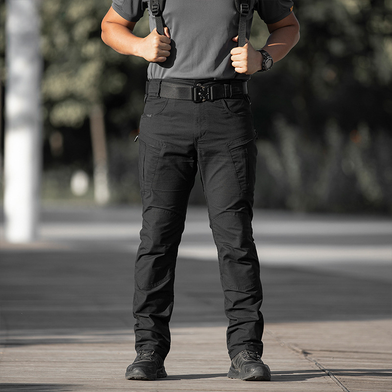 IX05 Tactical Camouflage Cargo Pants – Men's Wear-Resistant Outdoor Utility Trousers for Spring and Autumn