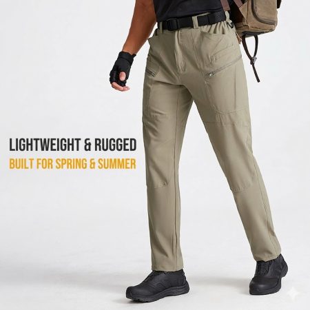 IX06 Lightweight Tactical Cargo Pants - Breathable Quick-Dry Outdoor Utility Trousers