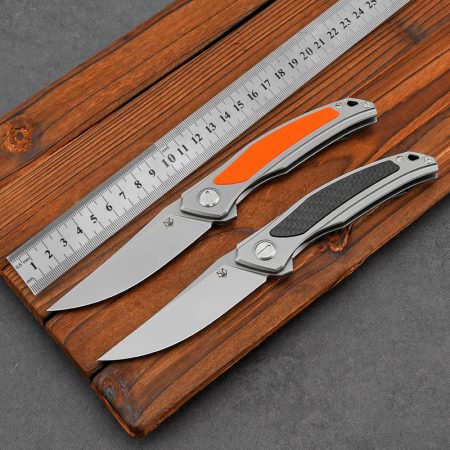 K36 Premium Bear Head Quantum Tactical Folding Knife – Wilderness Survival & EDC Tool