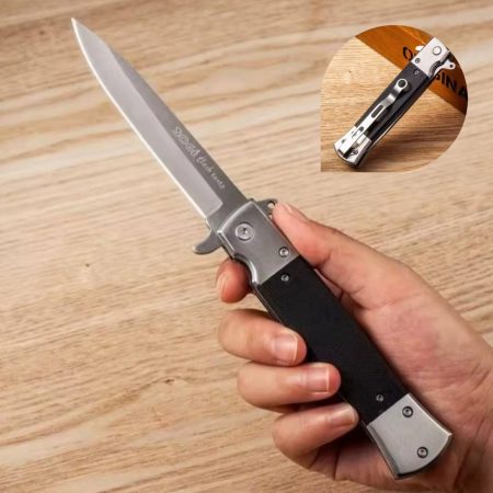 K63 SOGA Flash Tanto Folding Outdoor Survival Knife – High-Hardness 40CR13MOV Steel