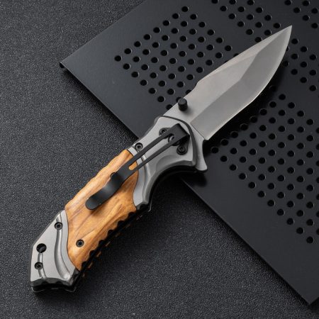 K83 Multifunctional Tactical Folding Knife – 3Cr13 Stainless Steel with Ergonomic G10 Handle