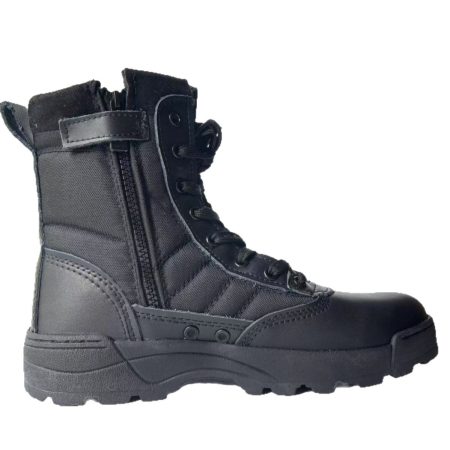 SH14 Men’s High-Top Desert Training Tactical Boots with Side Zipper