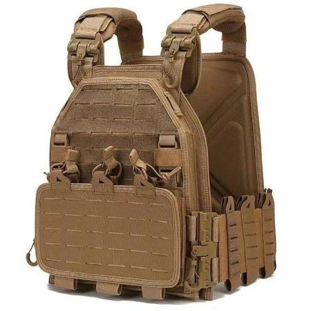 A07 Quick-Release Camouflage Tactical Vest for Outdoor Training and Field Use