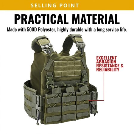 Quick Release Tactical Vest A10 - Outdoor Protective Training Vest