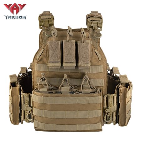 A13 Style Quick Release Tactical Vest with Detachable Pouches for Outdoor Training