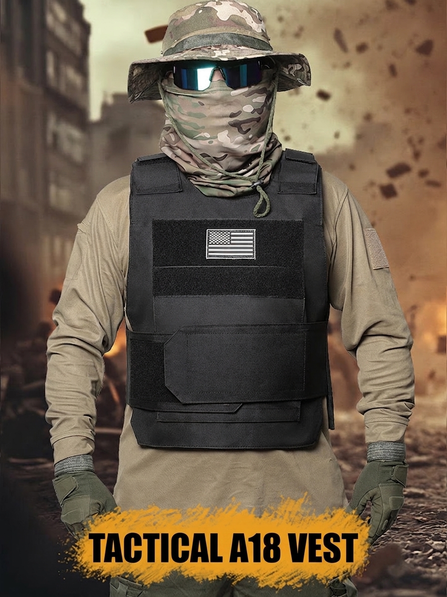 A18 Quick Release Tactical Training Vest for Outdoor Field Use