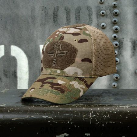 C08 Chief Capricorn Camouflage Breathable Mesh Tactical Baseball Cap for Outdoor Riding and Sun Protection