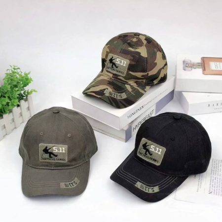 C10 Camouflage Fashion Baseball Cap with Digital Embroidery 5.11