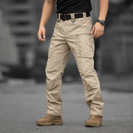 IX18 Tactical Trousers – Slim Outdoor Cargo Pants with Multi-Pocket Utility Design