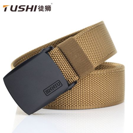 B02 Casual Outdoor Tactical Nylon Belt for Daily Wear and Sports