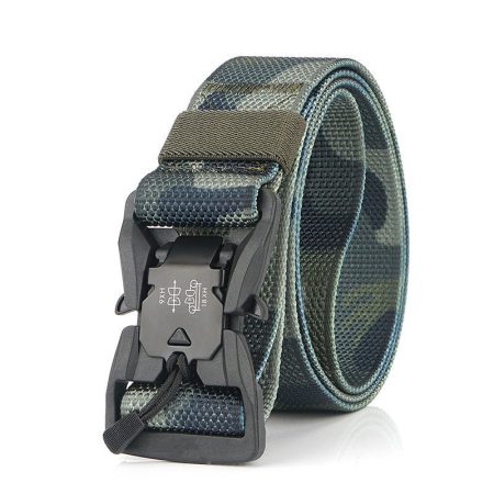 B12 Men's Magnetic Buckle Camouflage Tactical Belt