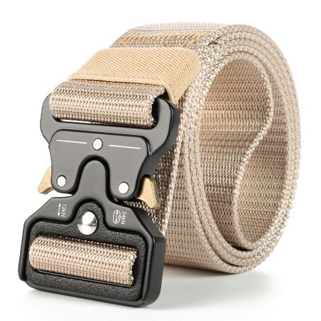 B22 Nylon Tactical Quick-Release Belt with Metal Buckle