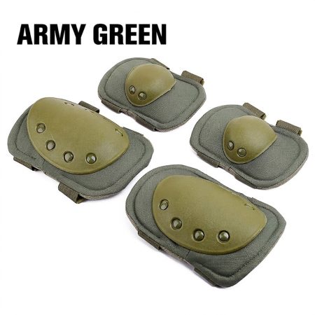 EPKP04 Tactical Knee and Elbow Protective Gear Set for Outdoor Training