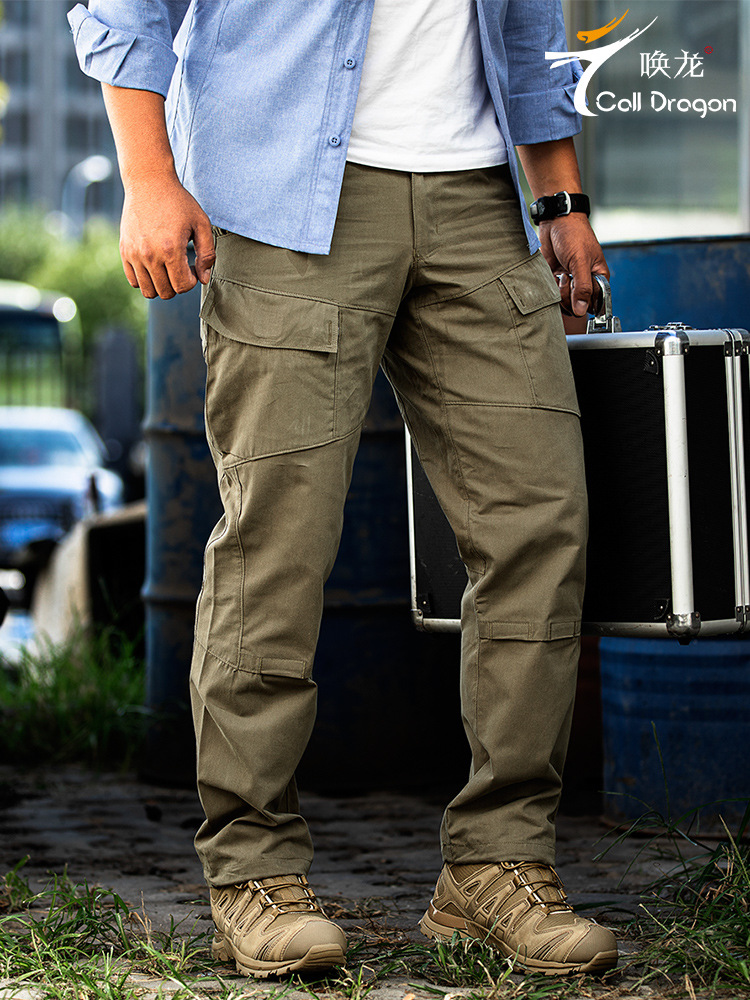 IX23 Urban Tactical Pants - Water-Resistant Outdoor Cargo Pants with Multi-Pocket Utility Design
