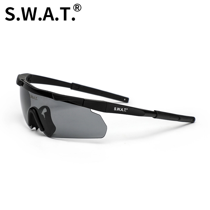 GL14 3-Lens Impact-Resistant Tactical Shooting Glasses Set with Padded Nose Support