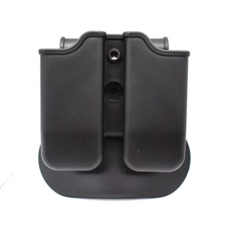 TTH04 Tactical Double Pistol Magazine Pouch with Adjustable Belt Mount