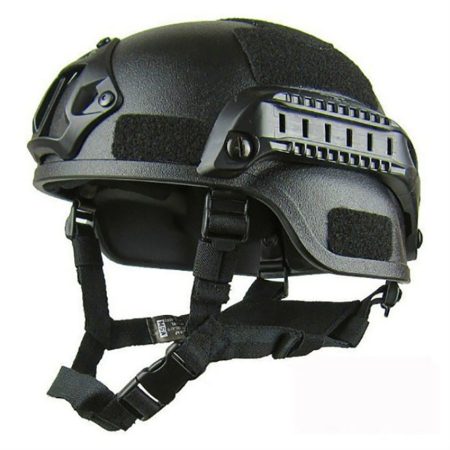 HT01 Tactical Rail Helmet for Outdoor Sports & CS Field Head Protection