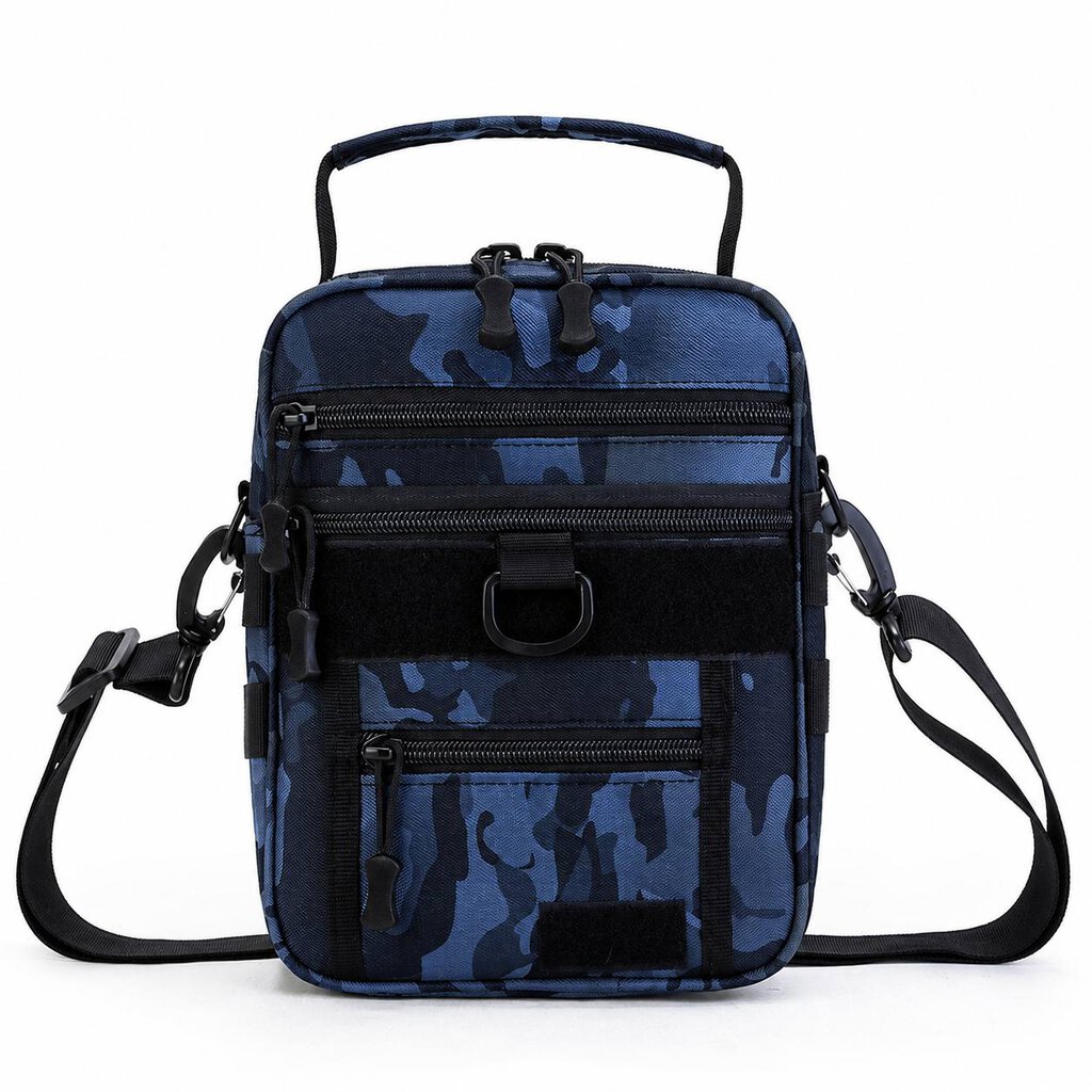 BG27 Large-Capacity Tactical Commuter Crossbody Bag – Water-Resistant Outdoor Shoulder Bag with Multi-Layer Storage - Image 2