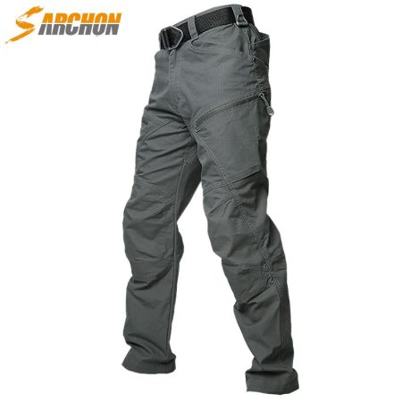 IX01 Archon Tactical Cargo Pants – Water-Repellent Outdoor Utility Trousers with Oversized Pockets
