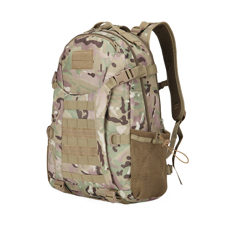 BP07 Tactical Oxford Outdoor Backpack with MOLLE Webbing and Multi-Compartment Storage - Image 11