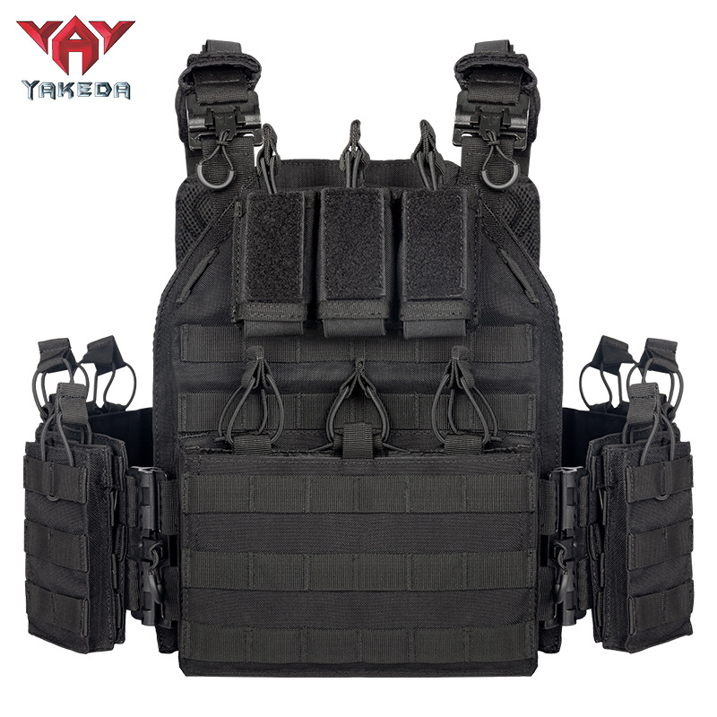 A13 Style Quick Release Tactical Vest with Detachable Pouches for Outdoor Training - Image 10