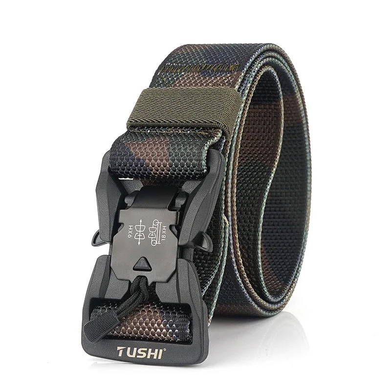 B12 Men's Magnetic Buckle Camouflage Tactical Belt - Image 8