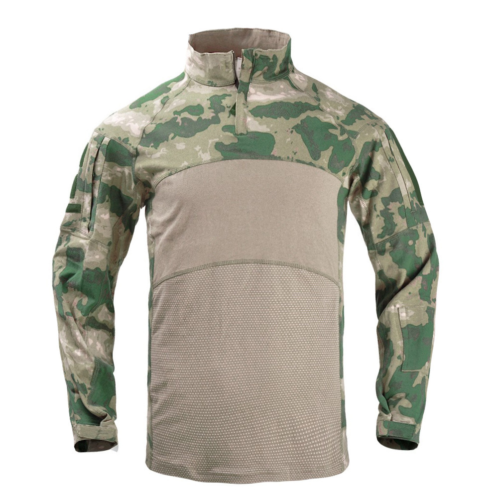 TSL01 Tactical Long-Sleeve Frog Shirt – Camouflage Combat Training Top - Image 10