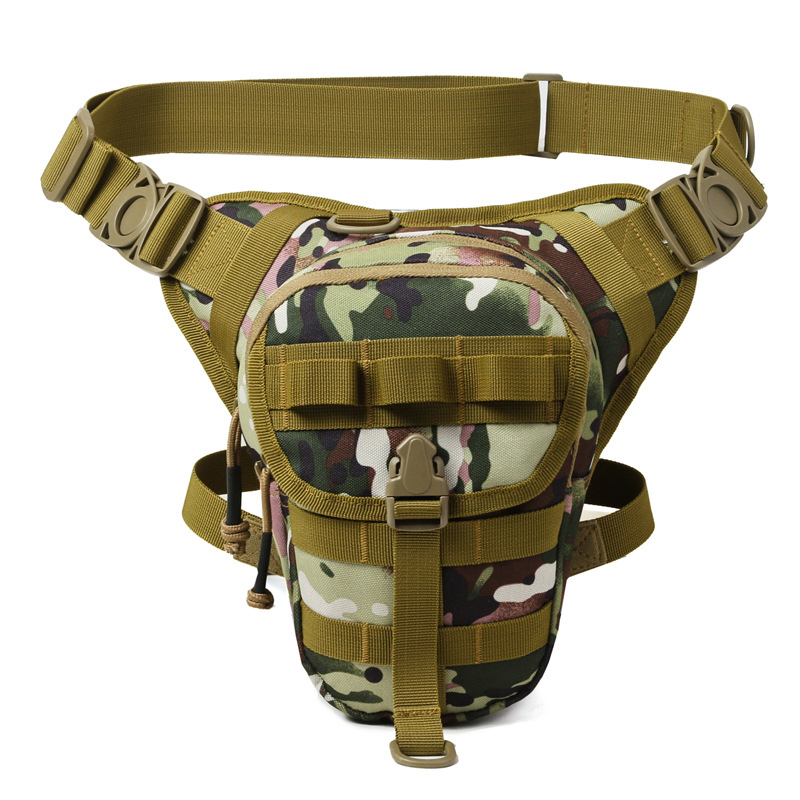 BG06 Tactical Waist and Leg Bag – Multifunctional Outdoor Riding Utility Bag - Image 12